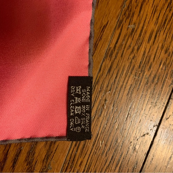 Hermes “Paddock”Pink and Purple Patterned Scarf - Picture 8 of 9